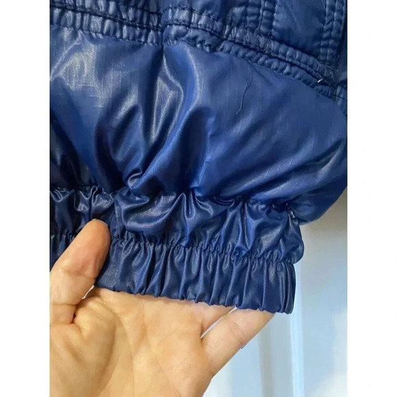 Men's Blue Puffer Jacket - Picture 6 of 16